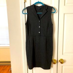 Brooks Brothers Gray Collared Dress